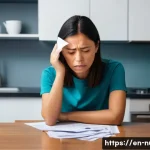 의료 보험 및 건강 경제학 - **Image Prompt: The Weight of Medical Bills**
    A realistic, high-resolution image of a person (e....