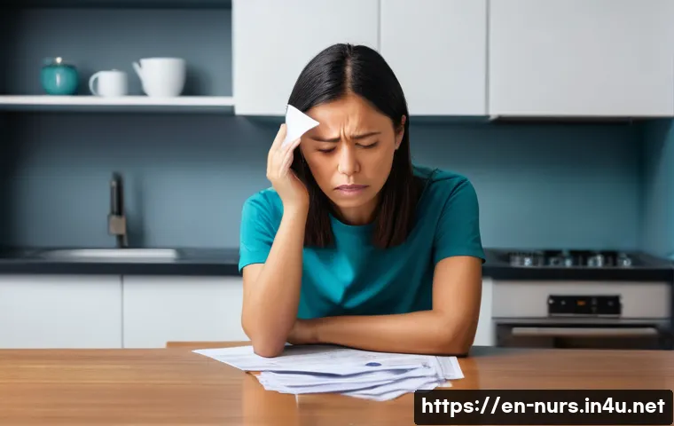 의료 보험 및 건강 경제학 - **Image Prompt: The Weight of Medical Bills**
    A realistic, high-resolution image of a person (e....